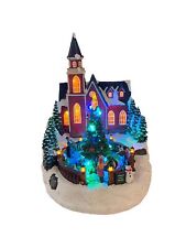 Holiday Living Conaway Town Square #2127184 LED Musical Motion Activated 8 Songs picture