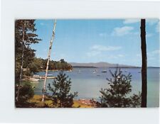Postcard Boats at Anchor Lake Winnipesaukee New Hampshire USA picture