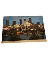 COLOR Postcard VIEW OF BUILDINGS IN LOS ANGELES Skyline Unposted picture