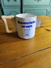 This Old House PBS Coffee Mug Measure Twice Cut Once Carpentry Saw Applause picture