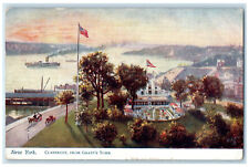 1907 Claremont From Grant's Tomb New York NY Oilette Tuck Art Postcard picture
