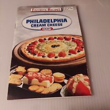 1989 April, Favorite Recipes Booklet, Philadelphia Cream Cheese By Kraft Foods picture