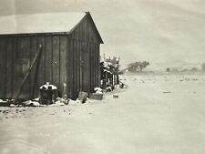 CA) Photograph Picturesque Artistic Barn Snow 1918 Snowy Country Side  picture