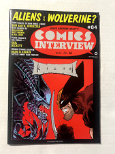 COMICS INTERVIEW #84 DAVID ANTHONY KRAFT WOLVERINE VS ALIEN SAM KEITH COVER 1990 picture
