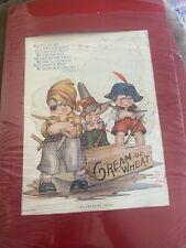 Rare Vintage 1924 Cream Of Wheat The Treasure Chest Out Of Needlecraft Magazine picture