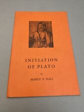 Initiation Of Plato by Manly P. Hall Jan 1967 RARE ESSAY FREEMASONRY. picture