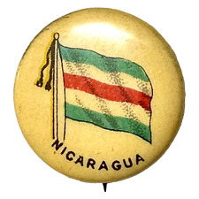 1896 NICARAGUA Flag Sweet Caporal 7/8