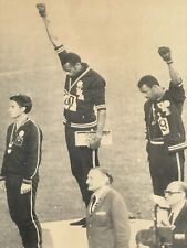 Mexico City Olympics 1968 w/COA Civil Rights Photograph #historyinpieces picture