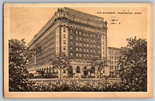 Worcester, Massachusetts - The Bancroft Hotel - Vintage Postcard - Posted picture