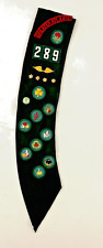 Vintage Girl Scout Sash With Badges and Pins Greater Atlanta #289 picture