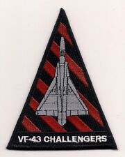 USN VF-43 CHALLENGERS F-21 KFIR aircraft patch ADVERSARY FIGHTER SQN picture