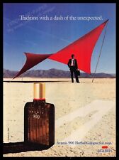 Aramis 900 Herbal Cologne for Men 1980s Print Advertisement Ad 1985 picture