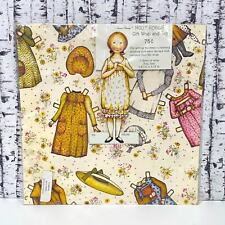 Vintage Holly Hobbie Wrapping Paper Set 1970's 70s Cottage Shabby Chic NEW picture