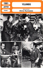 CARD / CARD / CARD: YOJIMBO - Toshiro Mifune, Tatsuya Nakadai, A.Kurosawa 1961 picture