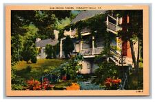 Charlottesville, VA Virginia, Michie Tavern, Vintage Linen Postcard  picture