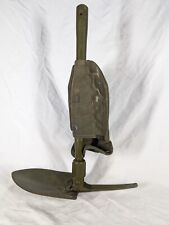 Vintage 1952 H-W Dated US Army Entrenching Tool Folding Shovel & Pick W/ Cover picture