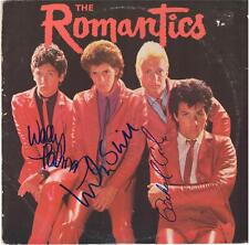 The Romantics Autographed The Romantics Album with 3 Signatures BAS picture