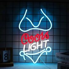 Bikini Crs LIGHT Neon Signs for Wall Decor Neon Lights for Business Led Signs... picture