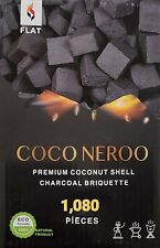 Premium Coconut Shell Charcoal briquette 1,080 Pices 10 Packs picture