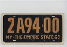 1953 Topps License Plates New York #1 1t3 picture