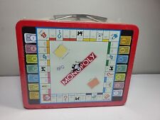 Vintage 1998 Monopoly Tin Lunch Box Factory Sealed Hard Candy picture