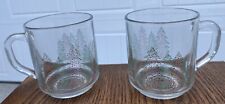 Vintage Wheaton Christmas Tree Dotted Glasses, Set of 2 picture