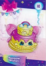 2017 SHOPKINS COLLECTOR CARDS SEASON 7 SINGLE 3D CARD #110 RAINBOW WISHES picture