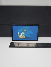 Video Game Inspired Morale Patch Custom Tactical Sonic the Hedgehog 2x3 inch picture