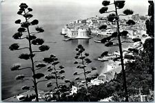 (RPPC) Aerial View of Dubrovnik, Croatia Postcard Dated 1964 picture