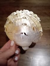 Antique Hand Carved Mother of Pearl MOP Historic Sailing Ship picture