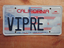 California Car Vehicle License Plate VIPRE We Will Never Forget Novelty Tag picture