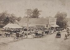 c1900 Buster Brown Shoe Day At JF Mitchell Store Gentry Arkansas AR Photo 8x10” picture