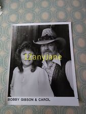 1934 Band 8x10 Press Photo PROMO MEDIA , BOBBY GIBSON AND CAROL picture