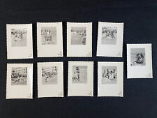 1947 Miami Beach Florida Family Holiday Photos Stamped - Lot Of 9 Vintage 1940s picture
