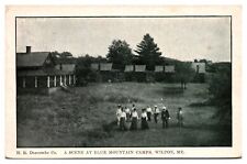 1910 A Scene at Blue Mountain Camps, Wilton, ME Postcard picture