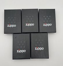 Lot Of 5 New Zippo Lighters In Original Boxes picture