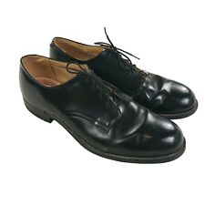 Endicott Johnson Corp Oxford Dress Shoes Service Military Mens Size 9.5 R picture