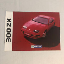 Vintage Nissan 300ZX Car Sales Brochure Catalog 300 ZX FRENCH Text European picture