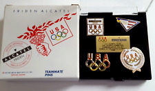 USA Games of the XXIVTH Olympiad Enamel Pin Set  US Olympic Team Commemorative picture