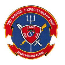 22nd Marine Expeditionary Unit (MEU) Fleet Marine Force Patch picture