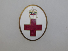 Hungary Kingdom Red Cross Badge Doctor/Medics WW1 & WW2 Original Scarce picture