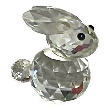 Swarovski Rabbit Bunny Crystal Figurine, Sitting Rabbit Mini, 1.5” Tall 7652 VTG picture