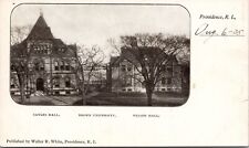 PROVIDENCE RI - Brown University Sayles Hall and Wilson Hall Postcard - udb picture