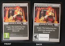 Pyromantic Pixels - English Version - Chandra - Minecraft MTG Promo Magic picture