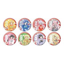 Symphogear XV 18 kimono ver. [Retro Art] can badges BOX [all 8 sets (Full set)] picture