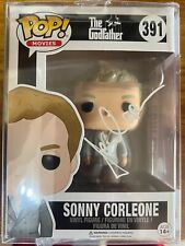 FUNKO POP MOVIES SONNY CORLEONE THE GODFATHER #391 SIGNED BY JAMES CAAN JSA picture