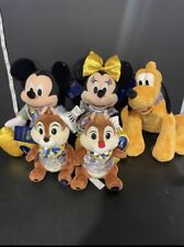 Rare Set Of 4 Walt Disney World 50th Anniversary NWT Mickey & Friends Plush Set picture