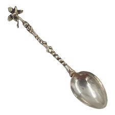 Vintage Marked Italy Souvenir Spoon Figural Cherub picture