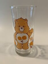 Vintage 1983 Care Bears Friend Bear Drinking Glass - Pizza Hut - 1983 picture