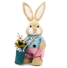 Easter Bunny Rabbit Boy Easter Decoration Hare Figurine 7